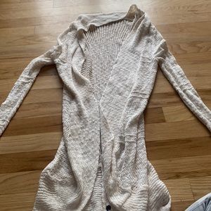 White roxy cardigan